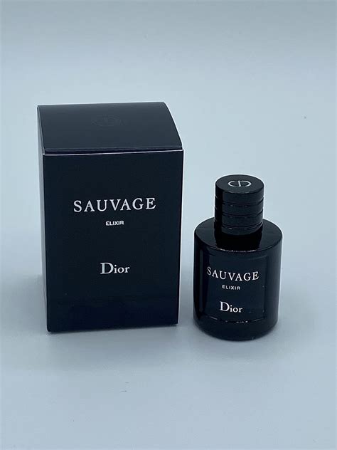 dior sauvage elixir travel size|dior sauvage elixir clear bottle.